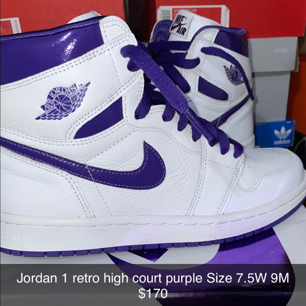 Jordan retro court royal high.